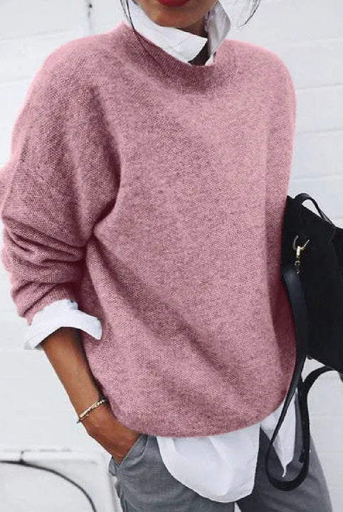 Lauren | Elegant Oversized Cashmere Sweater - Solfae