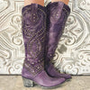 Angela | Stylish Studded Knee-High Boots