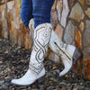 Angela | Stylish Studded Knee-High Boots