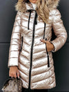 Amanda | Cozy Fur-Trim Puffer Coat - Solfae