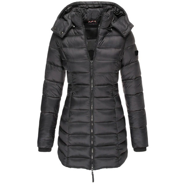 Amanda | Cozy Hooded Puffer Jacket - Solfae