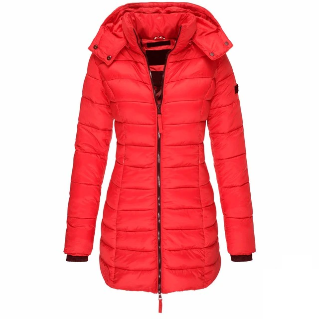 Amanda | Cozy Hooded Puffer Jacket - Solfae