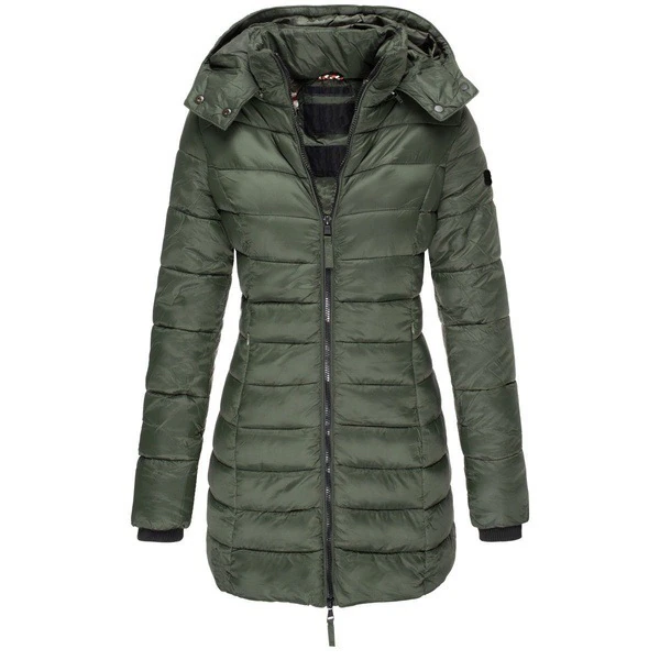 Amanda | Cozy Hooded Puffer Jacket - Solfae