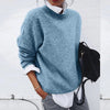 Amanda | Elegant Crew Neck Sweater - Solfae