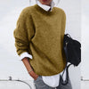 Amanda | Elegant Crew Neck Sweater - Solfae