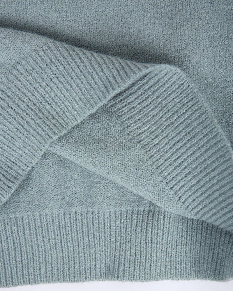 Amanda | Elegant Fair-Isle Knit Sweater - Solfae