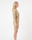 Amanda | Elegant Off-Shoulder Mini Dress - Solfae