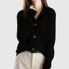 Amber | Elegant Collared Button Cardigan - Solfae