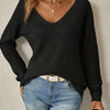 Amber | Elegant Openwork Diamond Sweater - Solfae