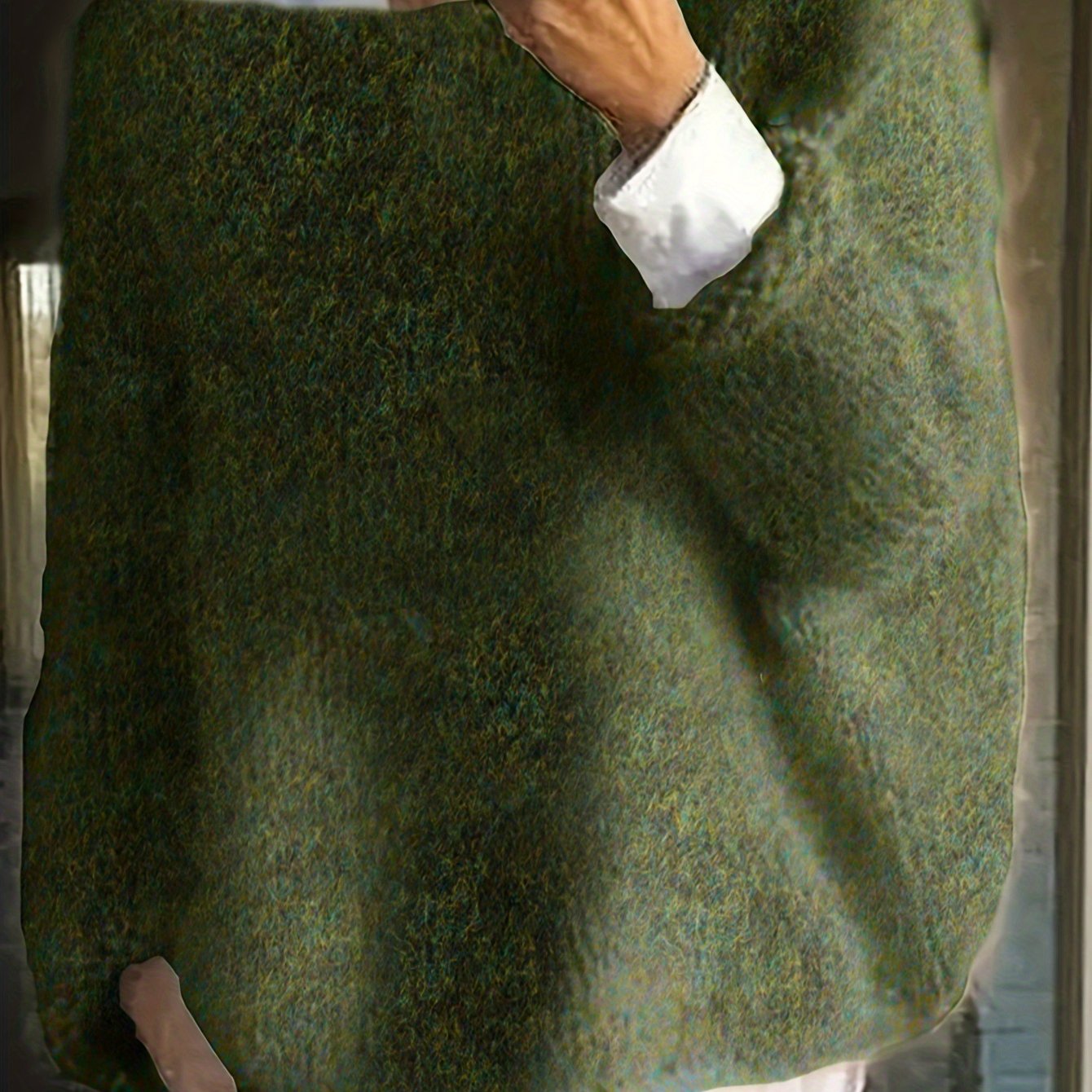 Angela | Elegant Neck Knit Sweater - Solfae