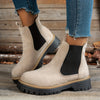 Jennifer | Comfortable Lug-Sole Chelsea Boots