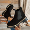 Jennifer | Comfortable Lug-Sole Chelsea Boots