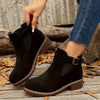 Kelly | Elegant Buckle Chelsea Boots