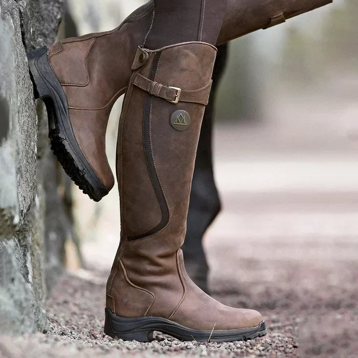Christina | Classic Waterproof Knee Boots - Solfae