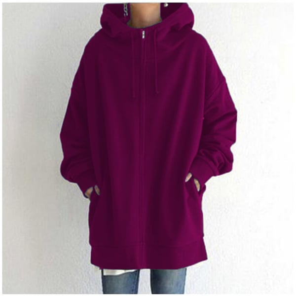 Christina | Elegant Hooded Zip Cardigan - Solfae