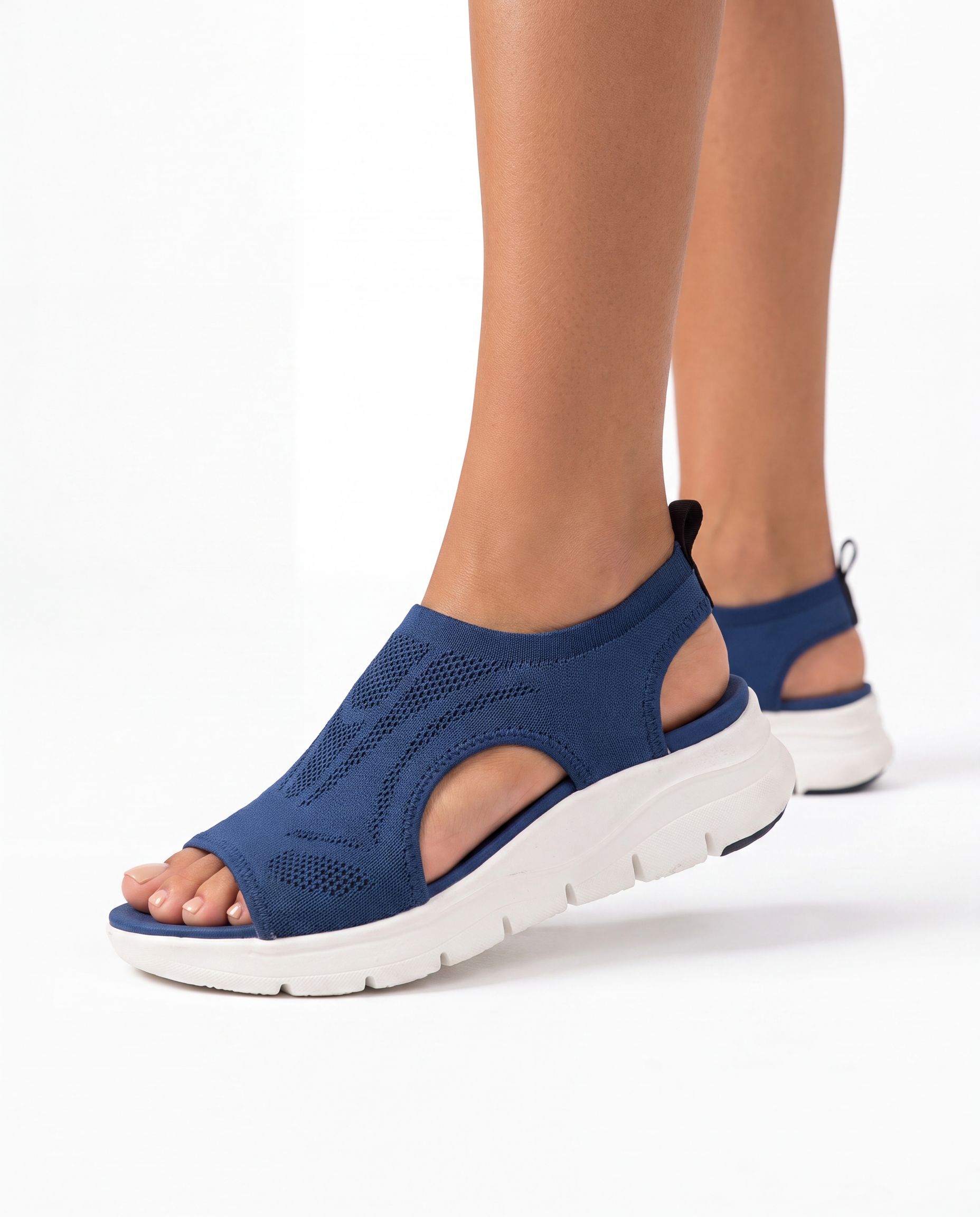 Danielle | Comfortable Platform Cutout Sandals - Solfae