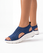 Danielle | Comfortable Platform Cutout Sandals - Solfae