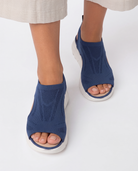 Danielle | Comfortable Platform Cutout Sandals - Solfae