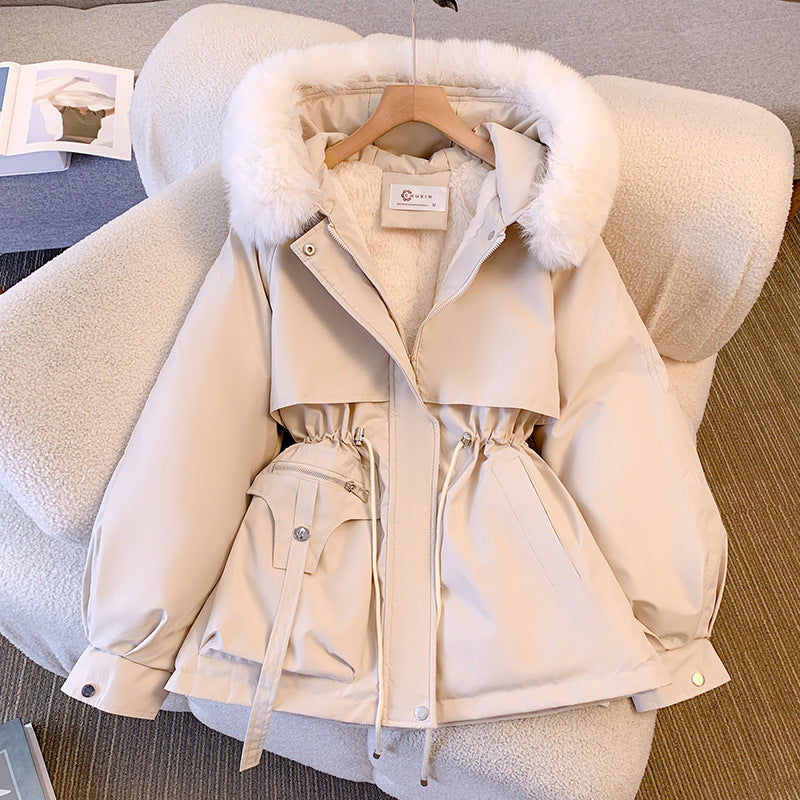 Danielle | Cozy Fur-Hood Parka Coat - Solfae