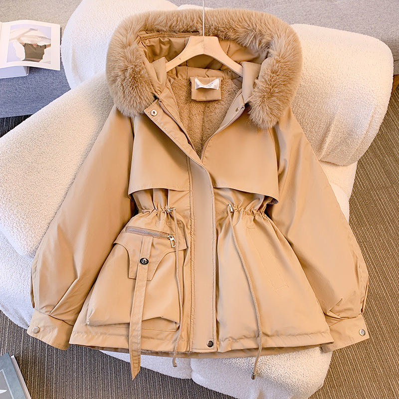 Danielle | Cozy Fur-Hood Parka Coat - Solfae