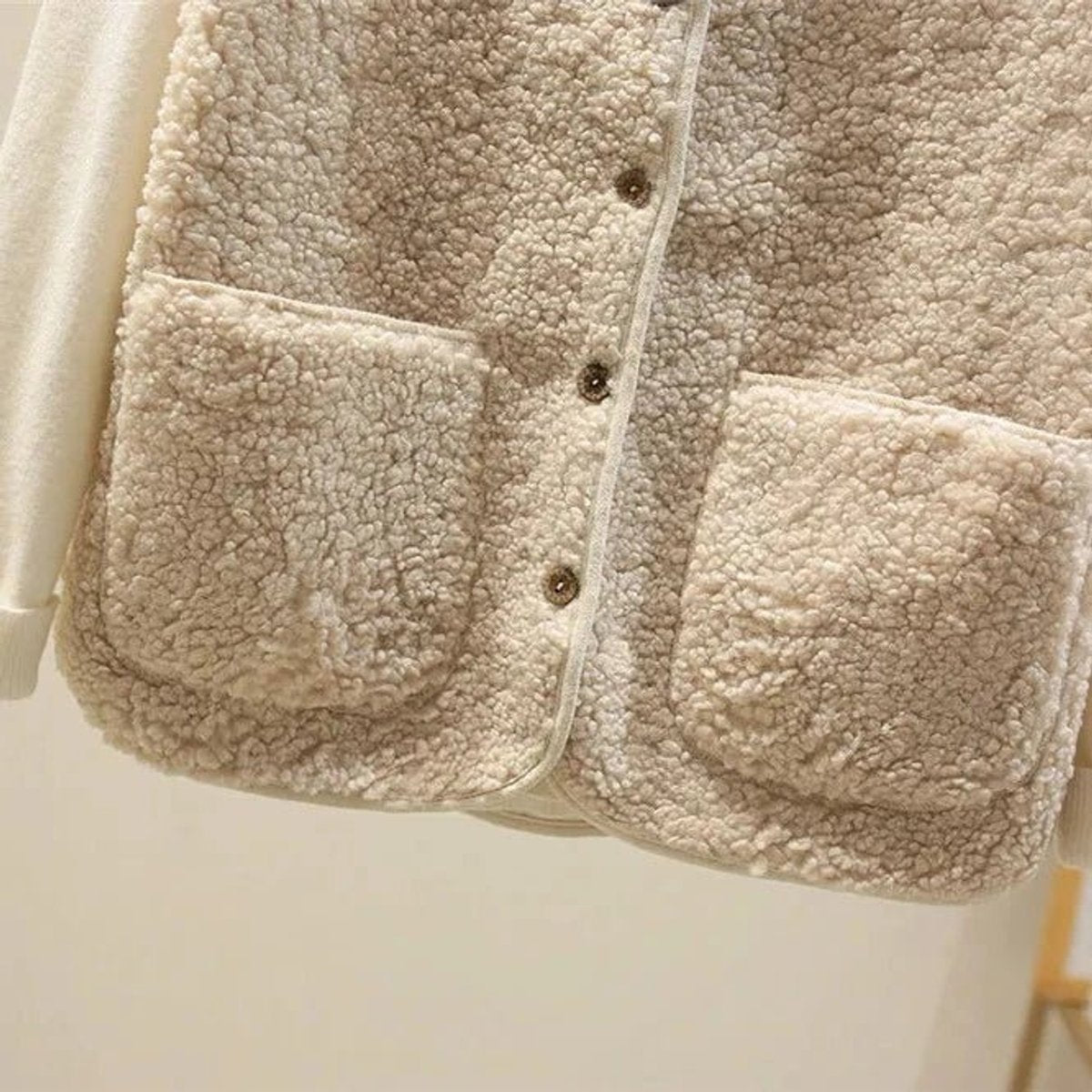 Danielle | Cozy Sherpa Fleece Vest - Solfae