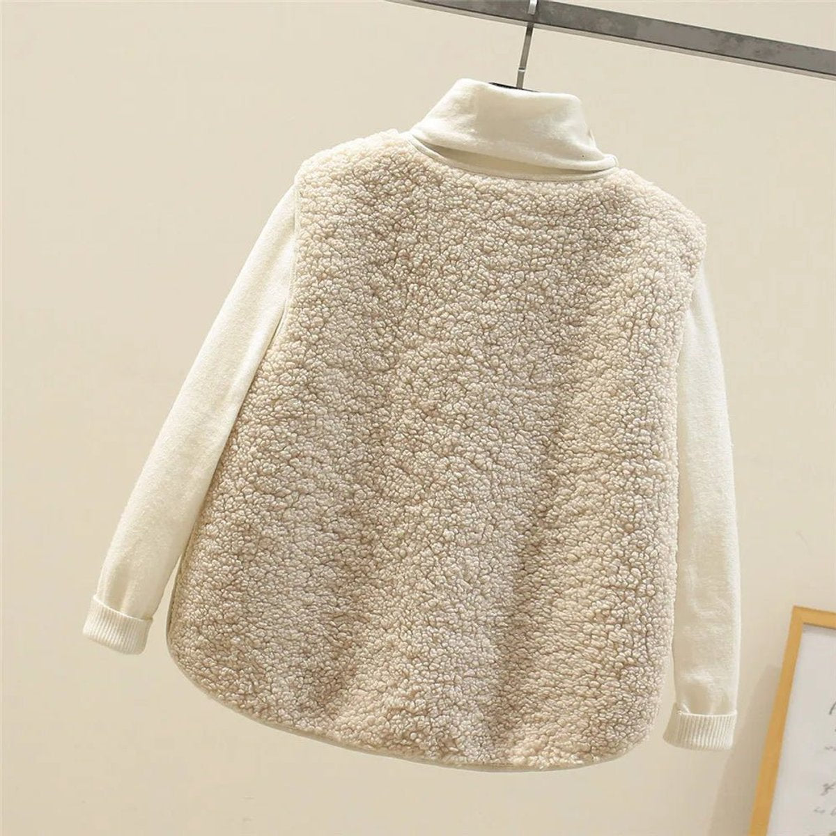 Danielle | Cozy Sherpa Fleece Vest - Solfae