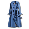 Elizabeth | Elegant Longline Trench Coat - Solfae