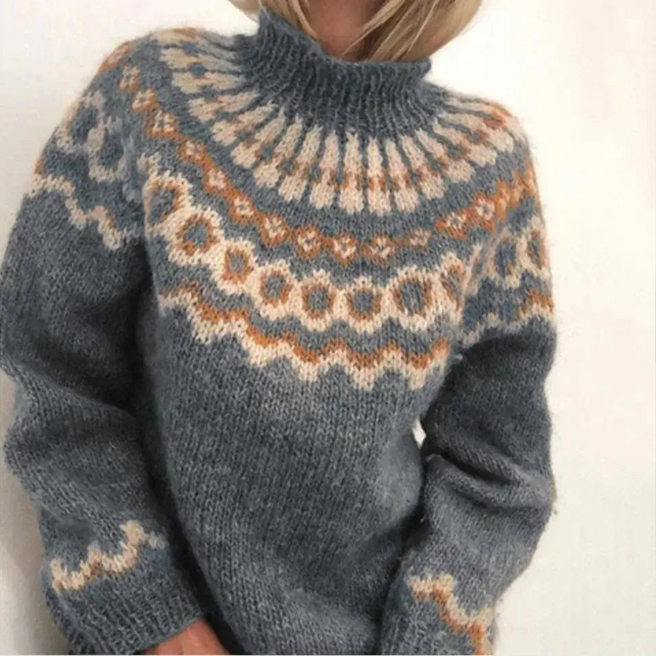 Emily | Elegant Turtleneck Sweater - Solfae