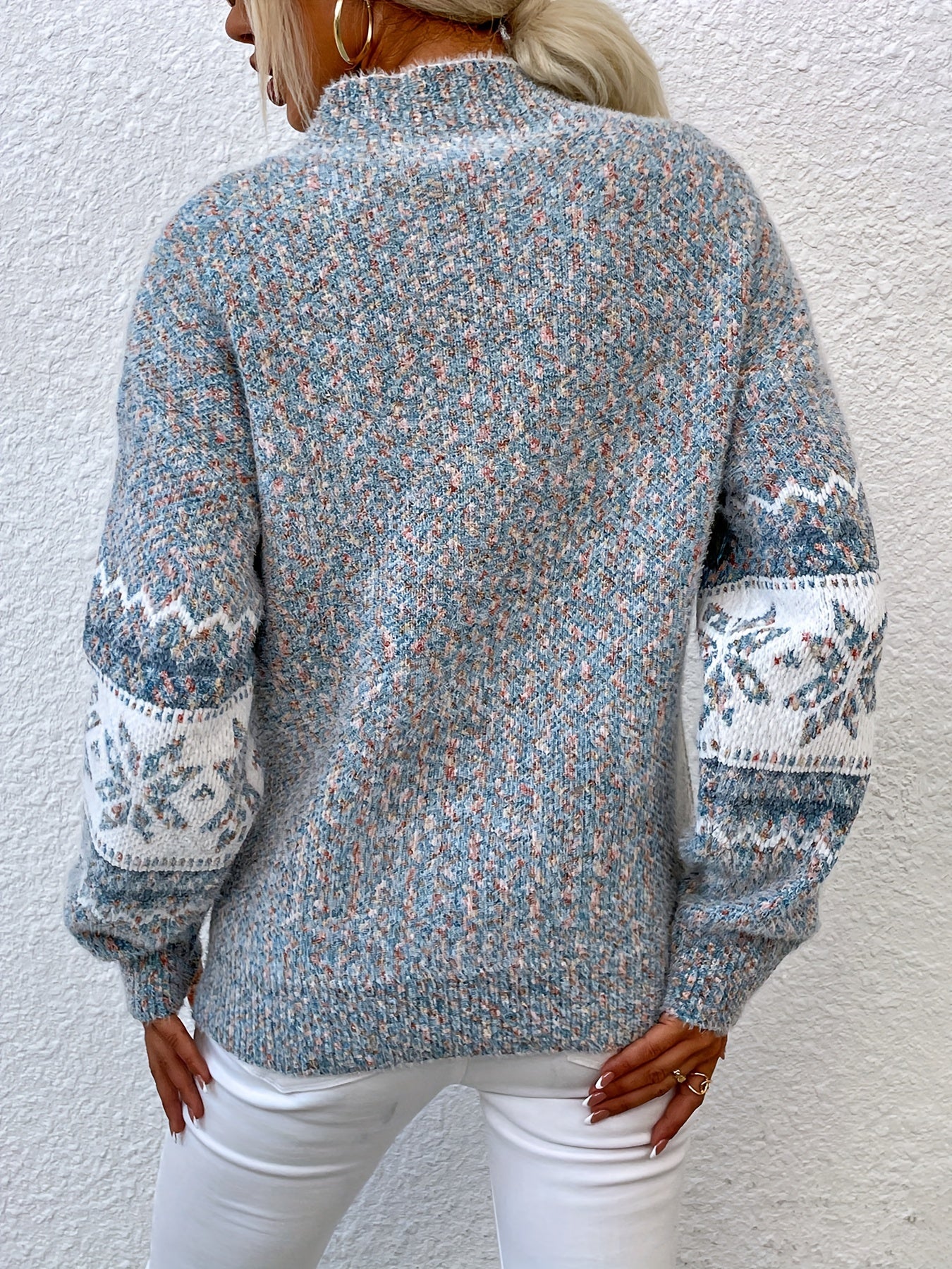Heather | Elegant Fair Isle Sweater - Solfae