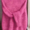 Heather | Elegant Fuzzy Knit Sweater - Solfae
