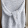 Heather | Elegant Fuzzy Knit Sweater - Solfae