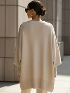 Heather | Elegant Oversized Merino Sweater - Solfae
