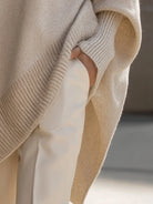 Heather | Elegant Oversized Merino Sweater - Solfae