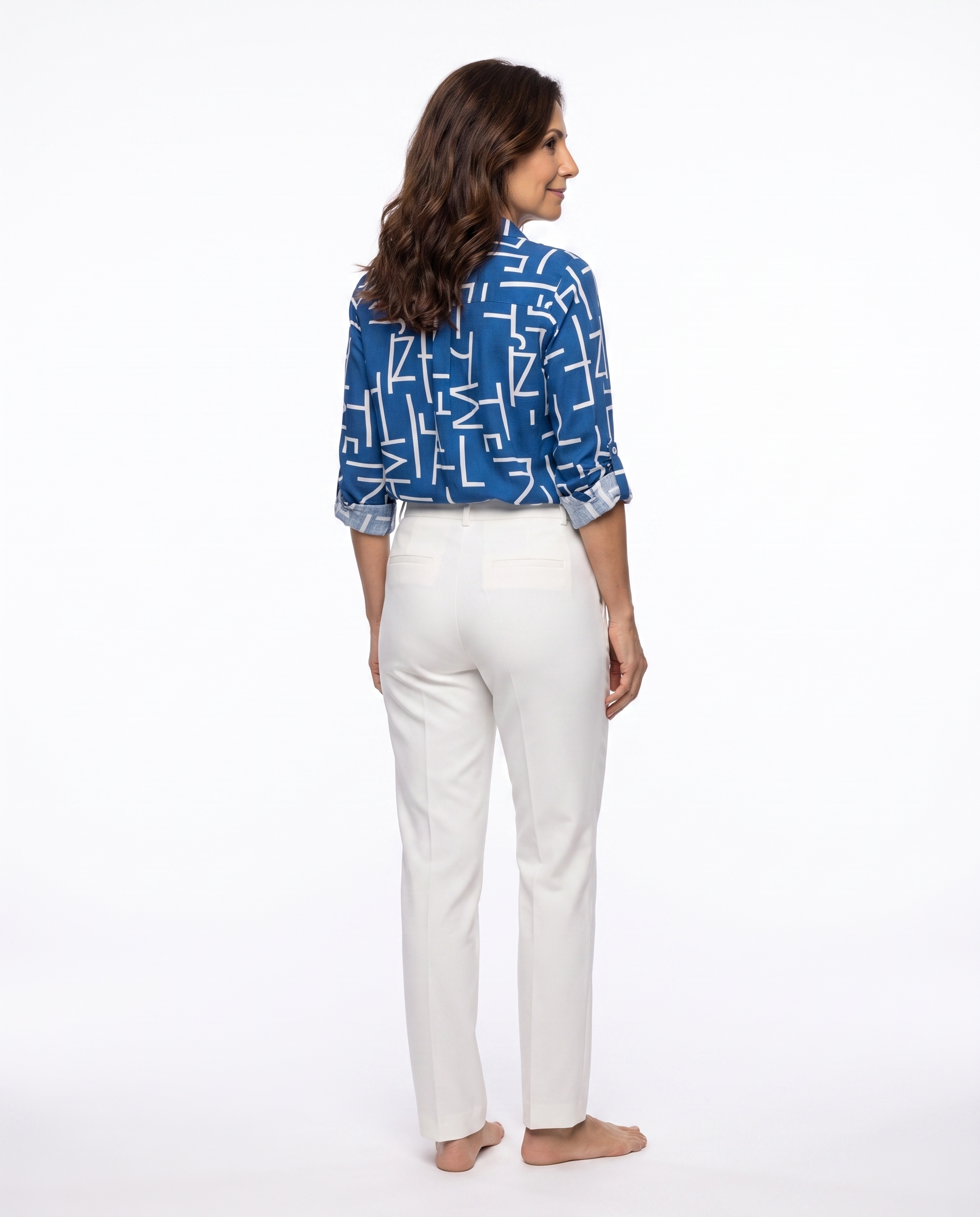 Heather | Stylish Abstract Blouse - Solfae