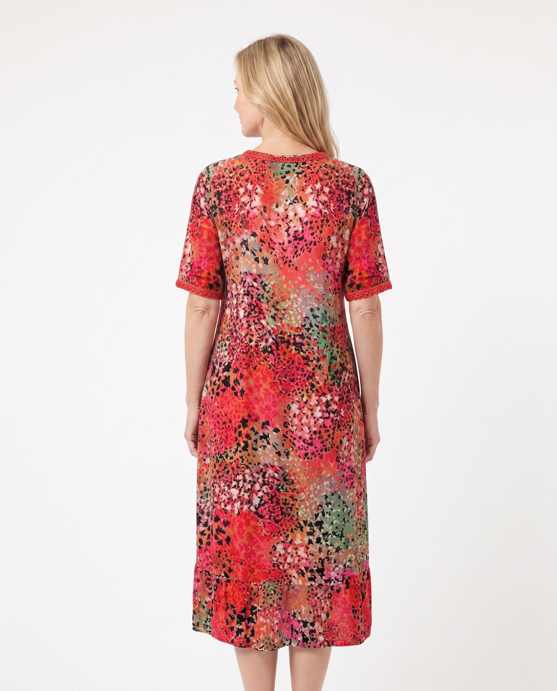 Jennifer | Elegant Lace Midi Dress - Solfae