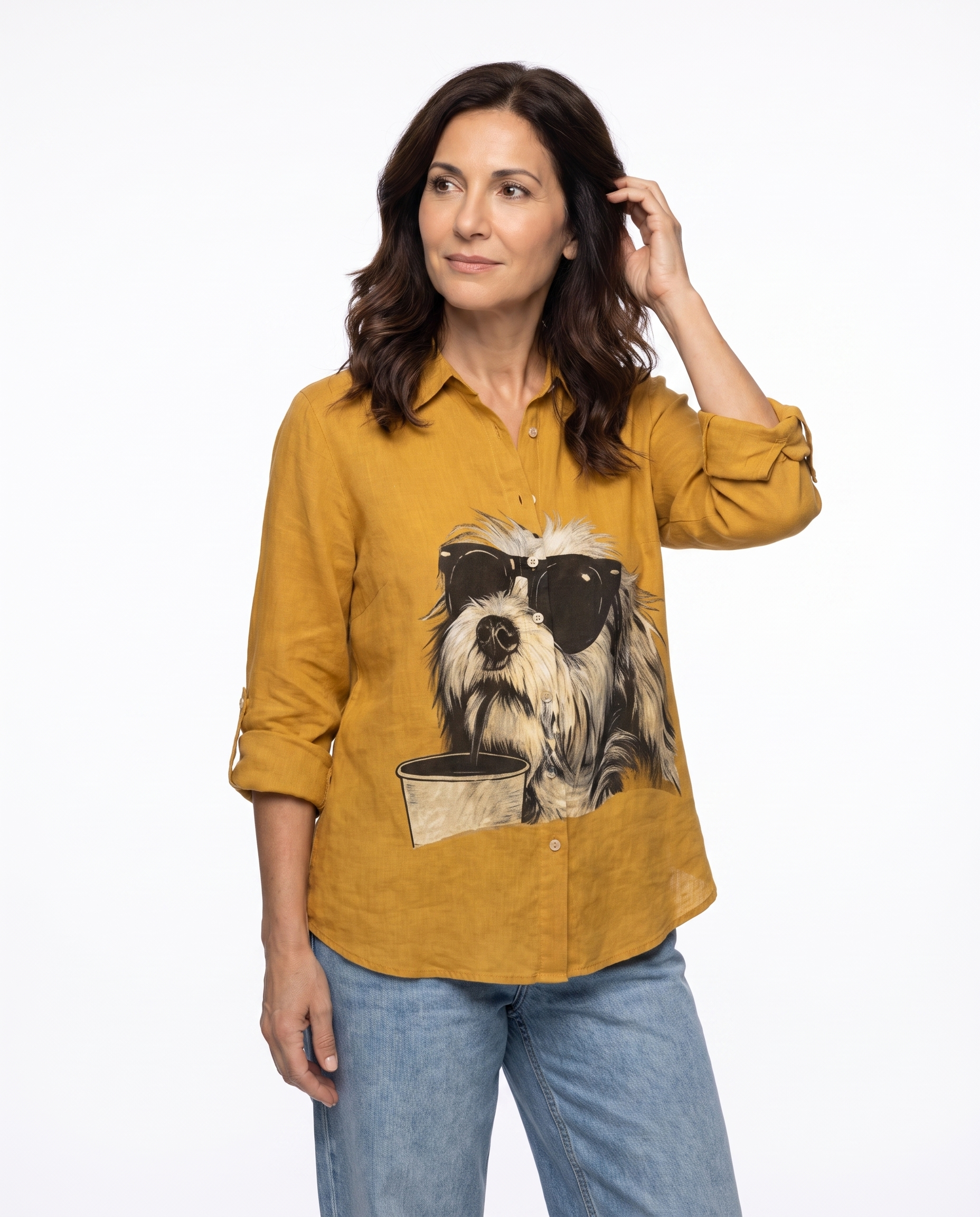 Kelly | Stylish Dog Blouse - Solfae