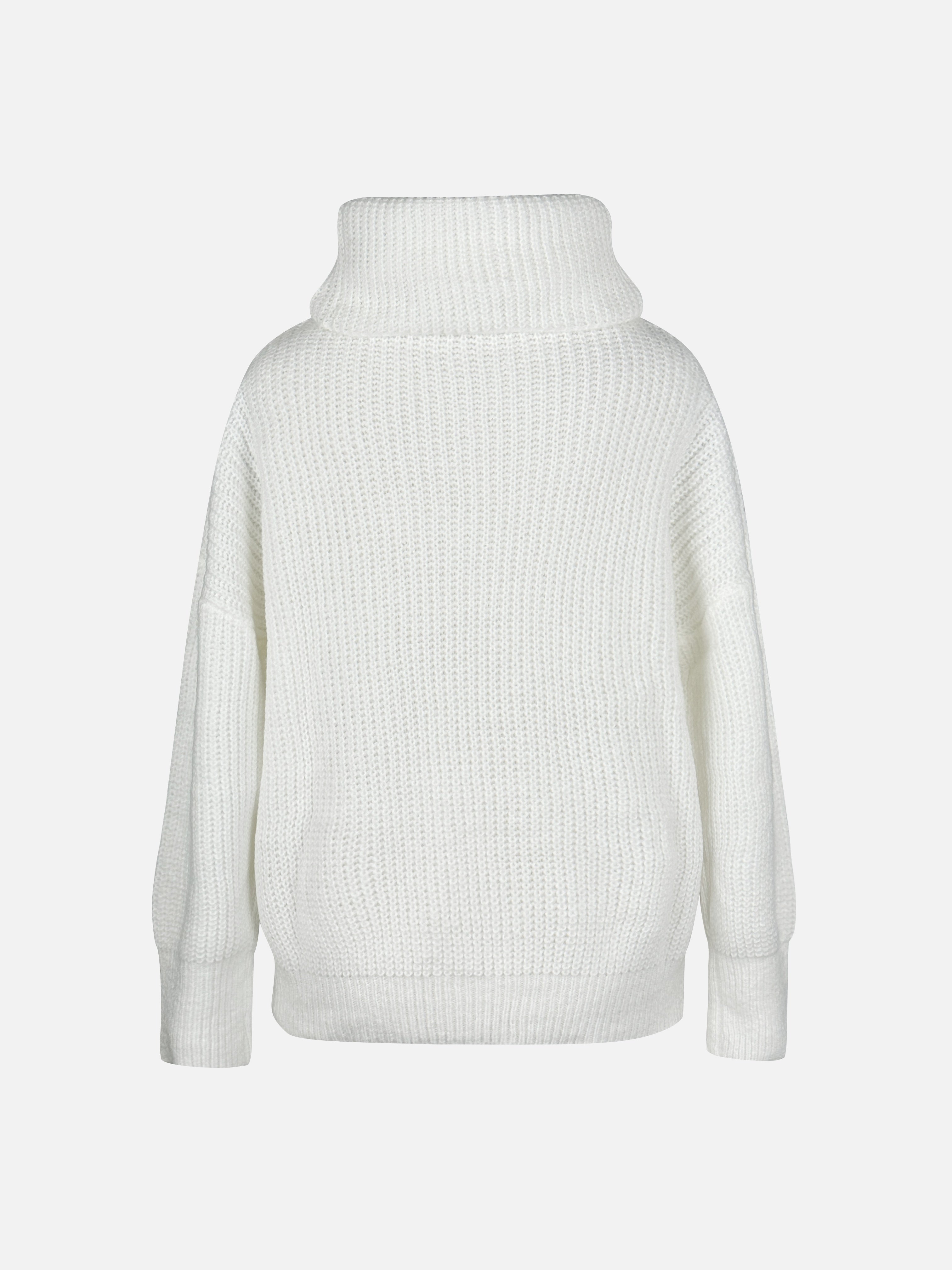 Kimberly | Elegant Cowl-Neck Button Sweater - Solfae