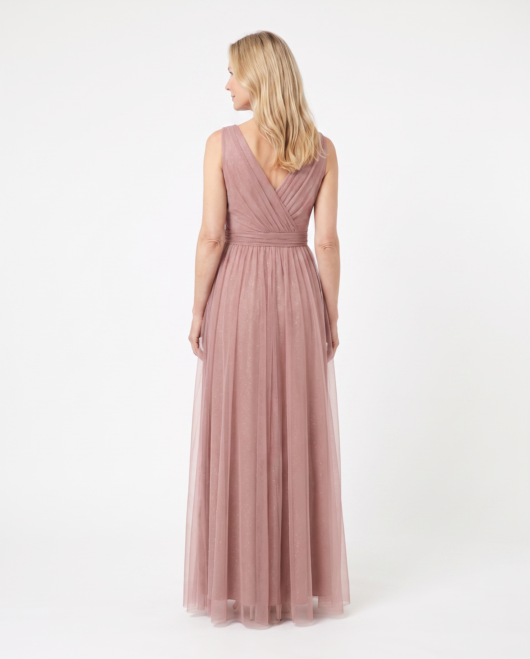 Kimberly | Elegant V-Neck Maxi Dress - Solfae