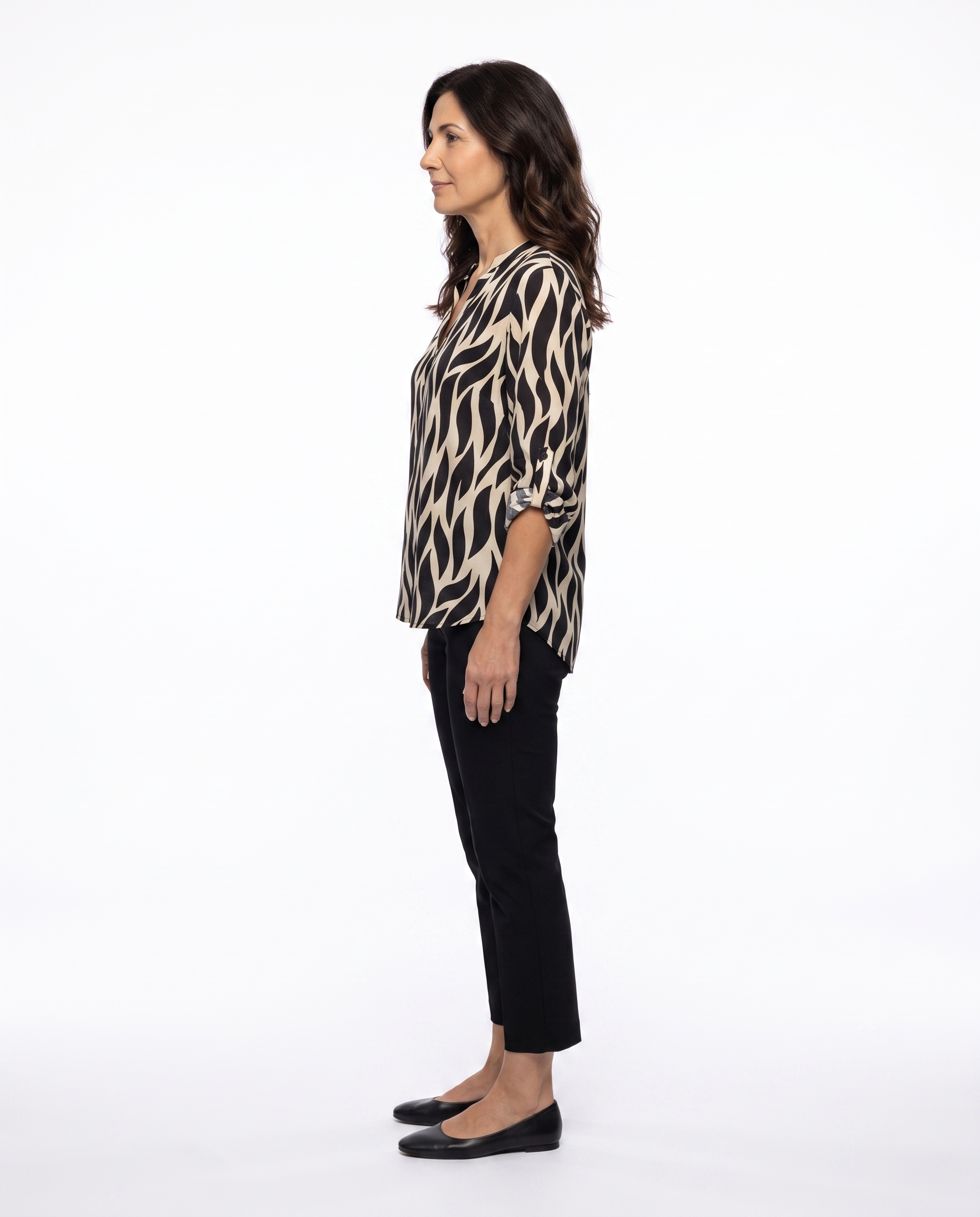 Kimberly | Stylish Abstract Blouse - Solfae