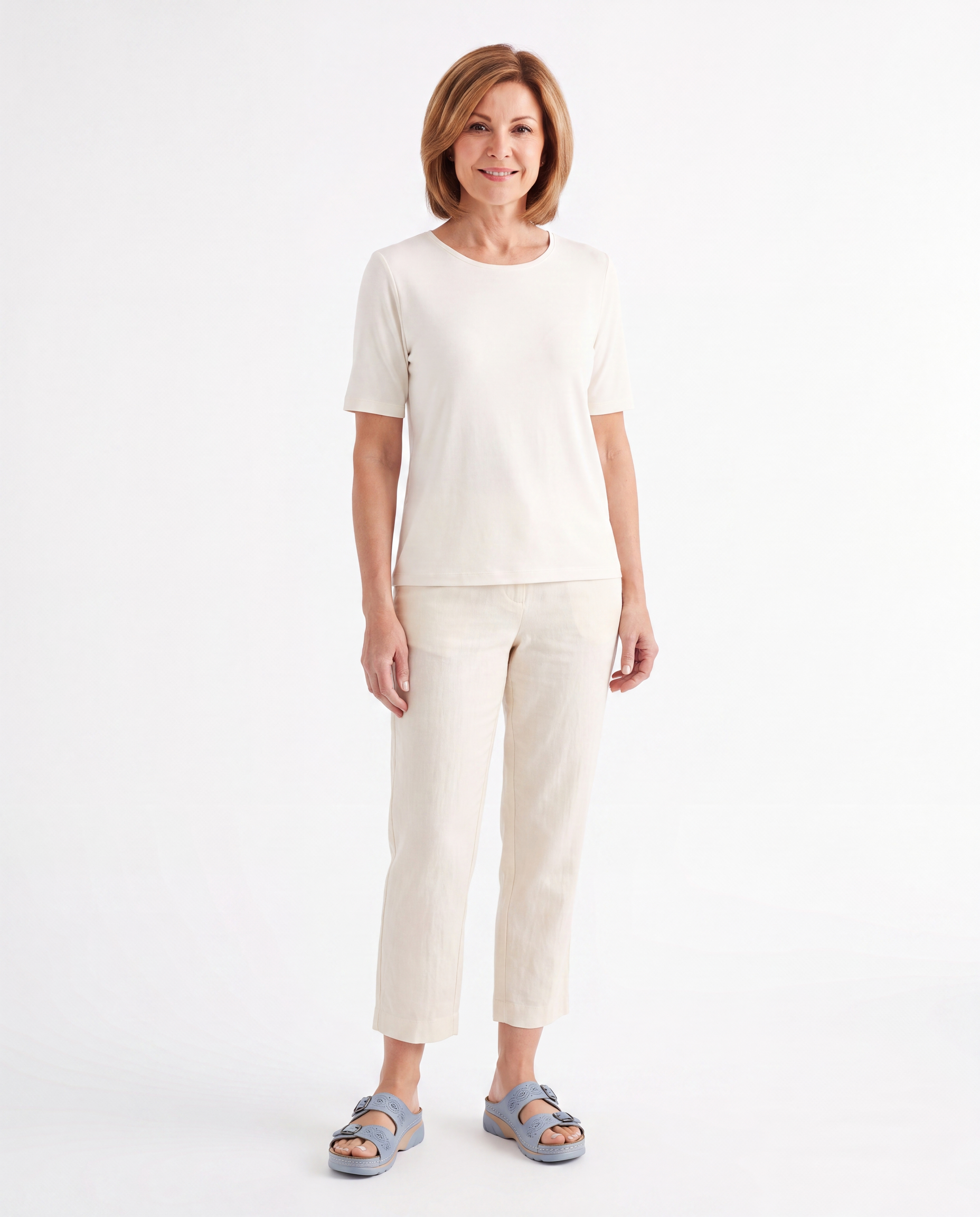 Laura | Comfortable Orthopedic Buckle Sandals - Solfae