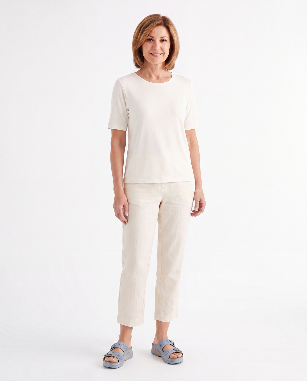 Laura | Comfortable Orthopedic Buckle Sandals - Solfae
