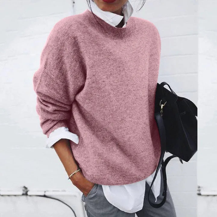 Lauren | Elegant Oversized Cashmere Sweater - Solfae