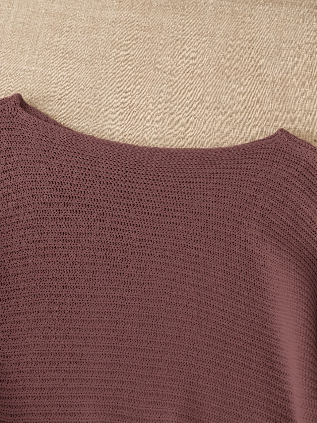 Megan | Elegant Boat-Neck Knit Sweater - Solfae