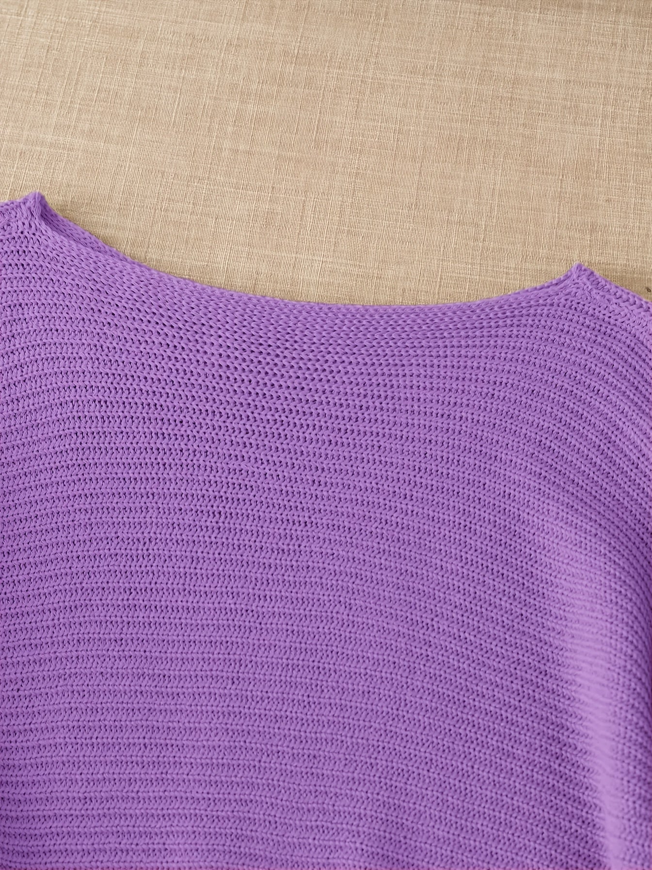 Megan | Elegant Boat-Neck Knit Sweater - Solfae