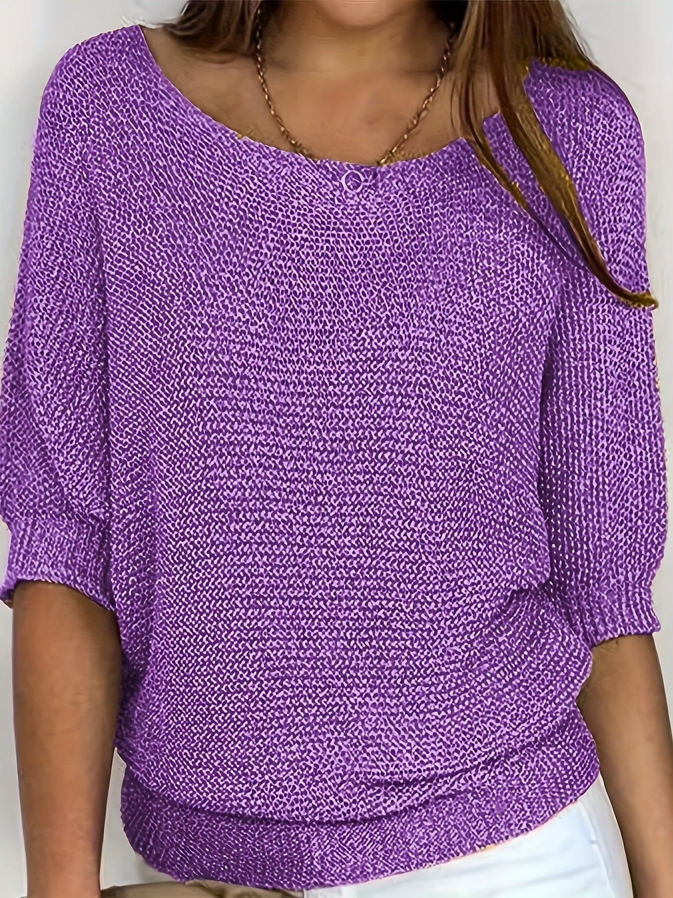 Megan | Elegant Boat-Neck Knit Sweater - Solfae