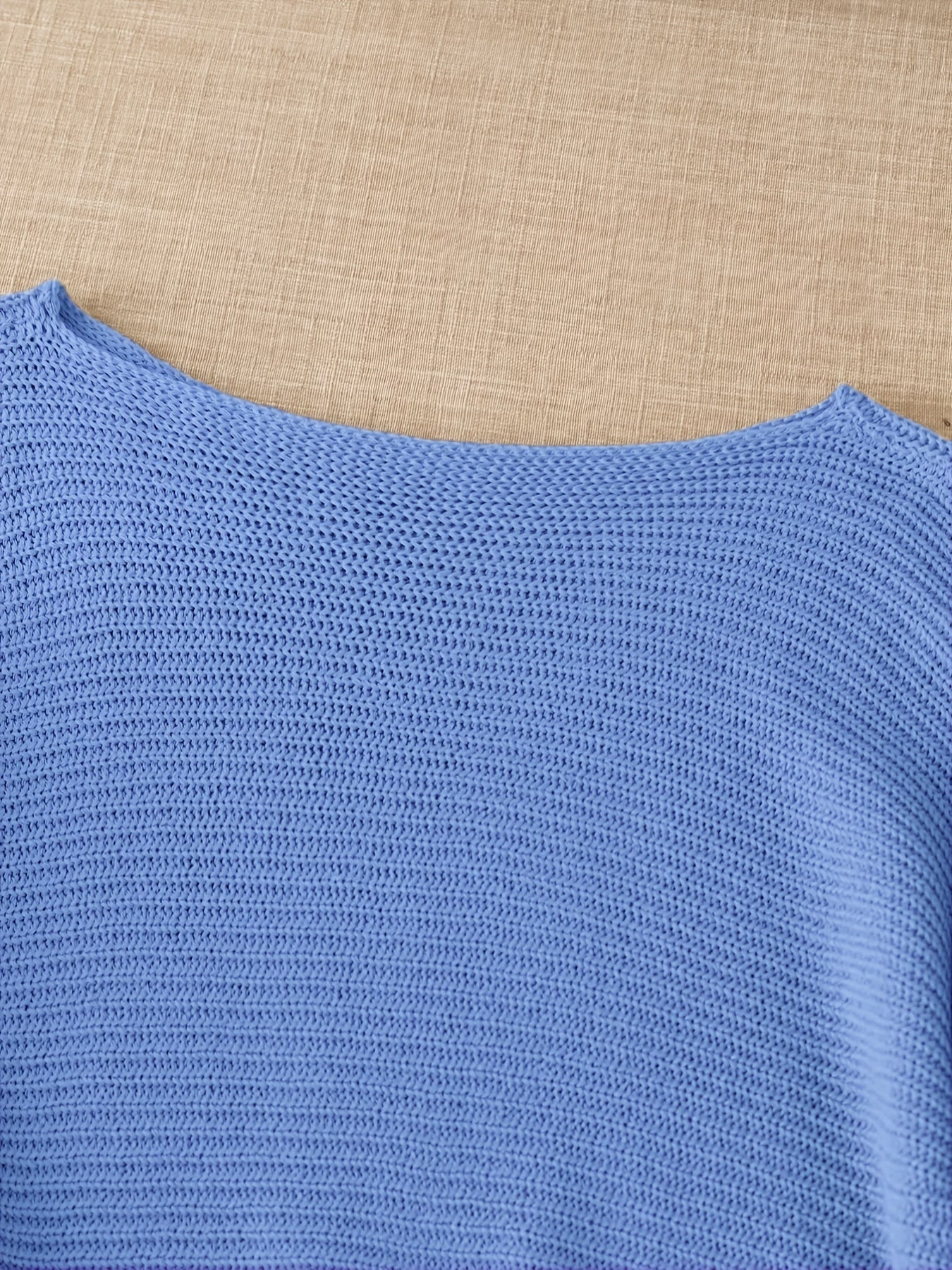 Megan | Elegant Boat-Neck Knit Sweater - Solfae