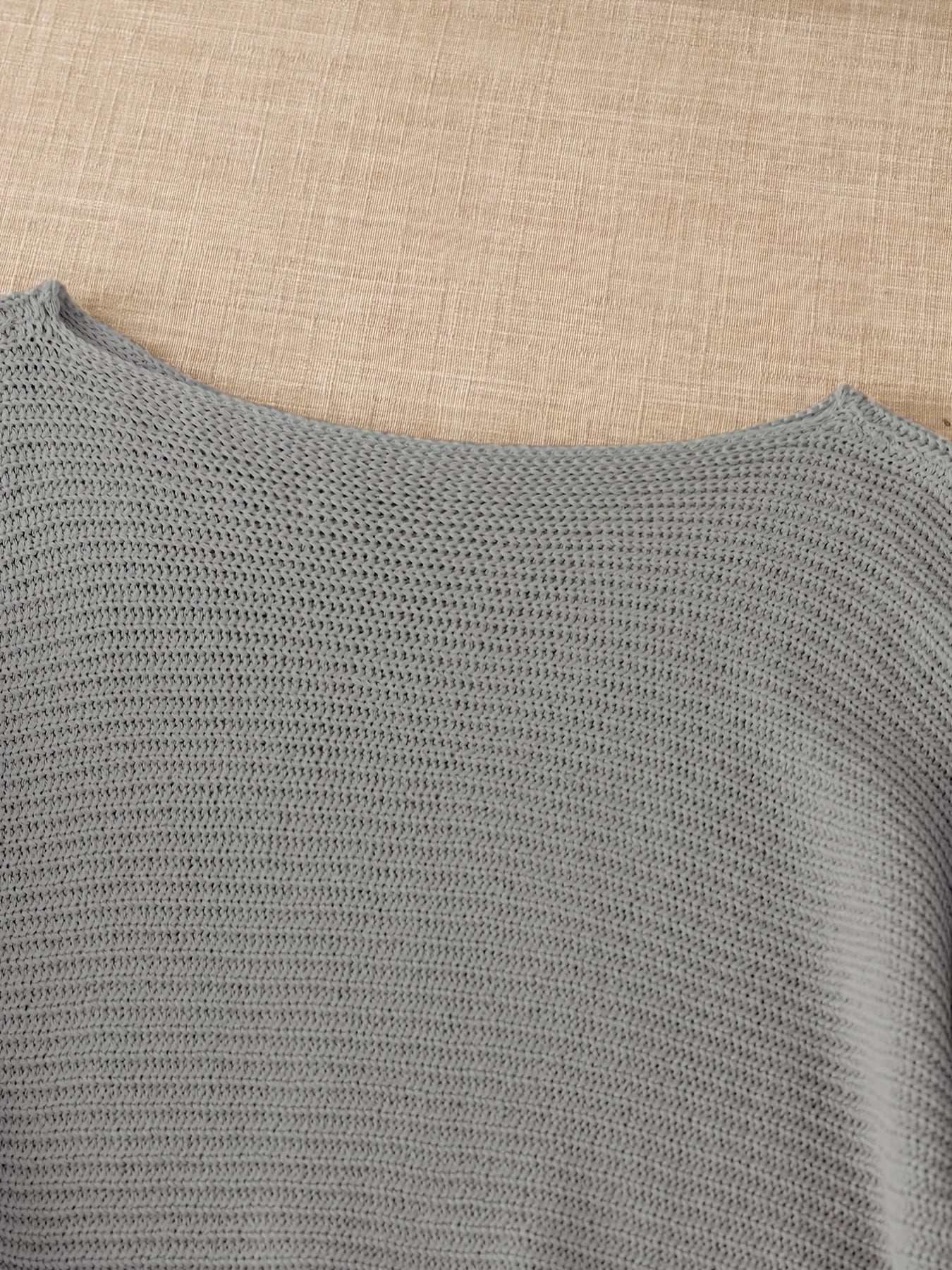 Megan | Elegant Boat-Neck Knit Sweater - Solfae