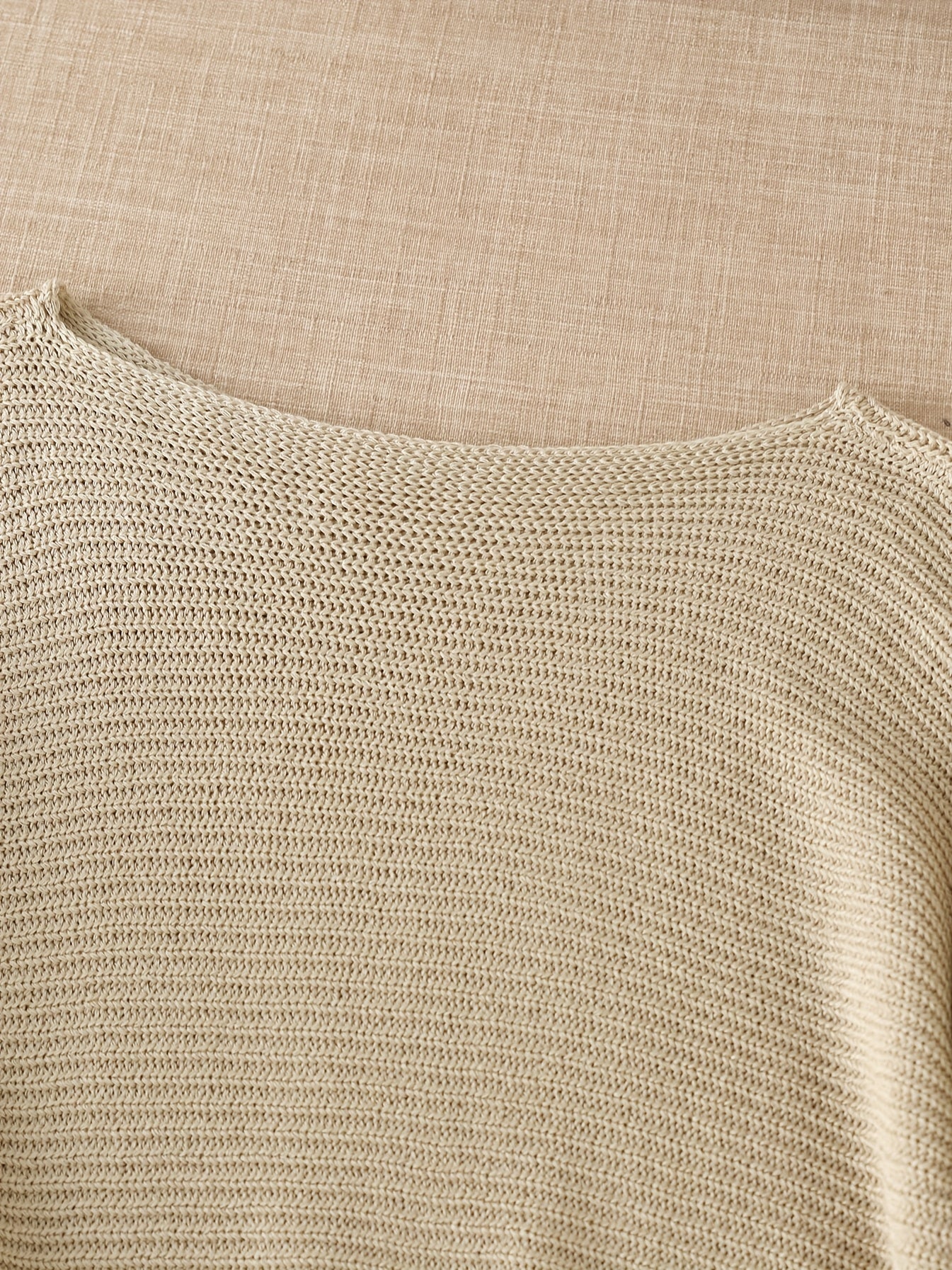 Megan | Elegant Boat-Neck Knit Sweater - Solfae