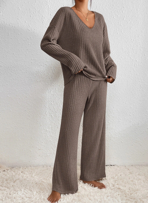 Melissa | Elegant Knit Lounge Set - Solfae