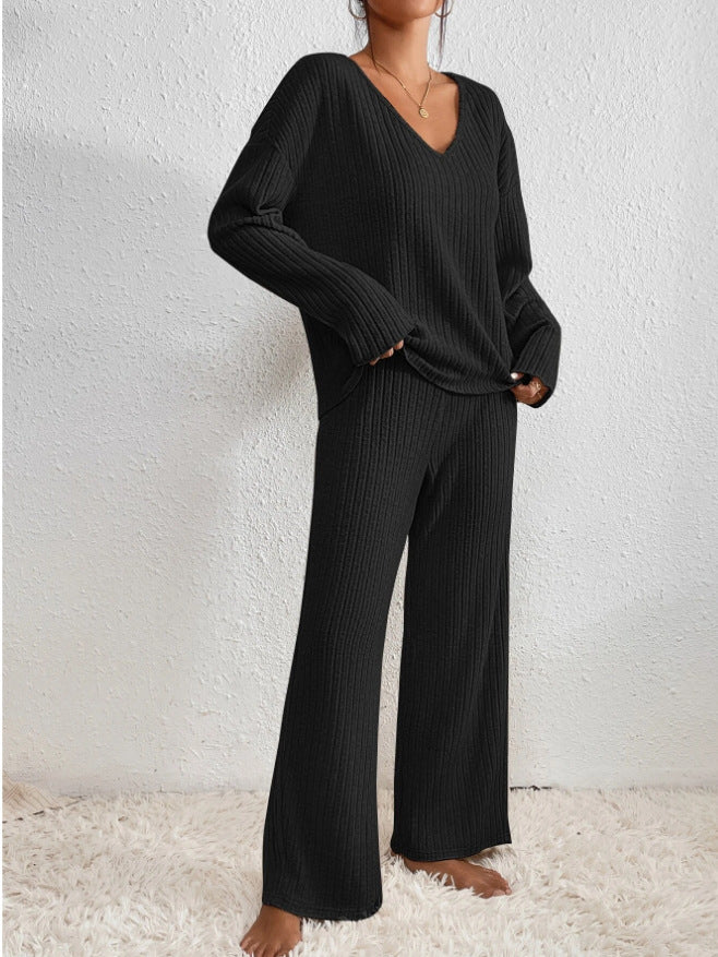 Melissa | Elegant Knit Lounge Set - Solfae